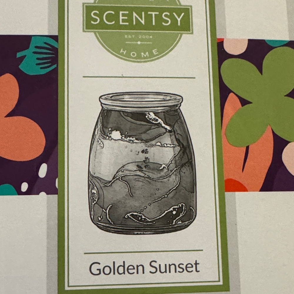 Scentsy Golden Sunset Candle Holder